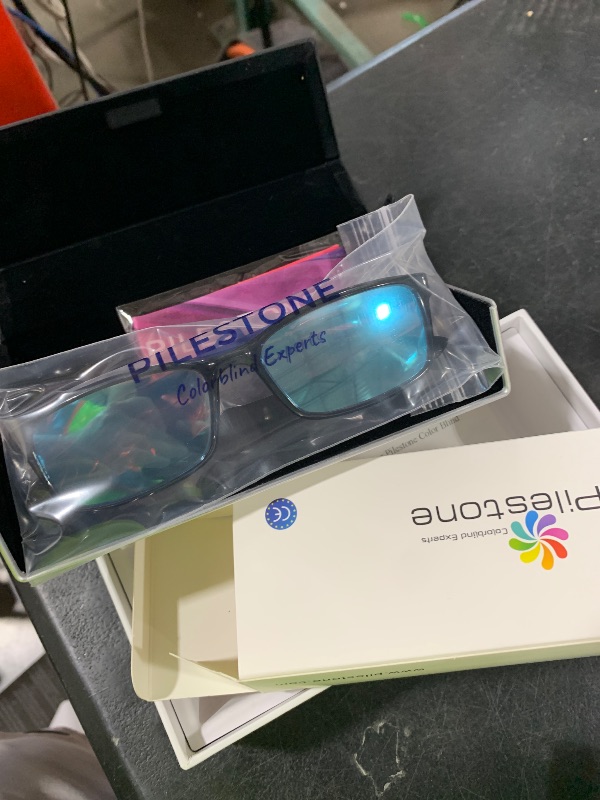 Photo 1 of Pilestone TP-012 Lens A Color Blind Glasses Casual Style for Mild/Moderate Red-Green Blindness Indoor/Outdoor Use
