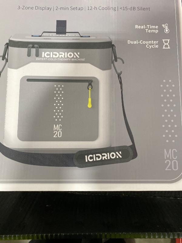 Photo 1 of Ice Machine for Knee After Surgery, Programmable Cold Therapy Machine w/Temp Disp, 12H Knee Ice Machine Pain Relief, 12QT/Ultra-Quiet,Cryotherapy for Knee Replacement Shoulder Hip