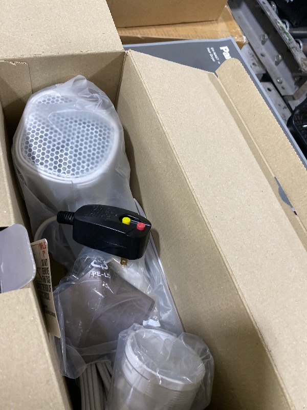 Photo 1 of Panasonic Nanoe Salon Hair Dryer with Oscillating Quickdry Nozzle, Blow Dryer with Diffuser and Concentrator Attachments, 3 Speed Heat Settings for Easy Styling and Healthy Hair - EH-NA67-W (White)
