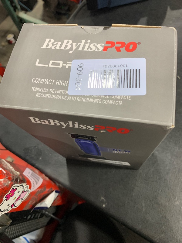 Photo 1 of BaBylissPRO High-Performance Compact LO-PROFX Hair Trimmer