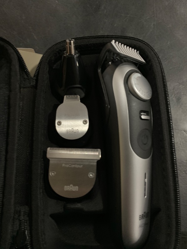 Photo 1 of Braun All-in-One Series 9 PRO Men's Electric Beard Trimmer, Hair Clipper, Shaver & Razor for Face, Hair & Body, AIO 9570 with Gillette Labs Razor, Cordless