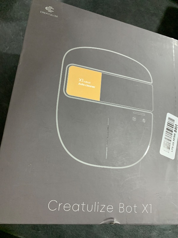 Photo 1 of CREATULIZE X1 Robot Bed Vacuum, Automatic Mattress Vacuum Cleaner with Intelligent Path Planning, UV-C Light, HEPA Filter, One-Click 100% Dust & Pet Hair Removal for Bed, Mattress, Sofa, Carpet