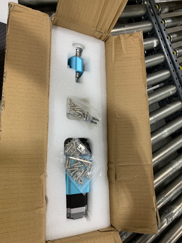 Photo 1 of SainSmart Genmitsu Rotary Module Kit for Prover XL 4030 V2 CNC Router Machine with NEMA23 Planetary Geared Stepper Motor, 4 Jaw Chuck, 10:1 Speed Reducer, Clamped Range 15-275mm