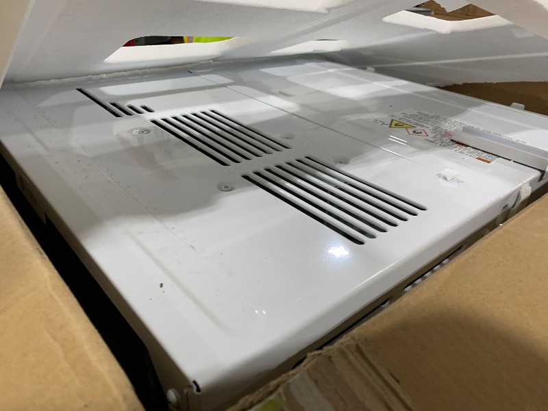 Photo 1 of GE Profile ClearView Inverter Window Air Conditioner Unit, 12,200 BTU, Energy Efficient Cooling up to 550 sq ft., Ultra Quiet, SMART Home Capable, Includes Remote, White