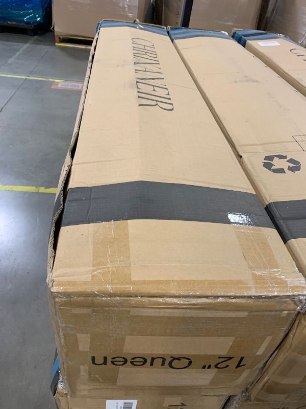 Photo 1 of CHRIXANEIR Queen Mattress 12 Inch, Pillow Top Gel Memory Foam Hybrid Mattress with 7 Luxury Layers, Pressure Relief and Coils System for Back Pain & Proper Spinal Support, Medium Firm.