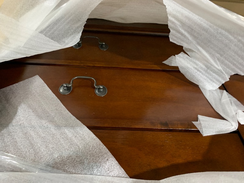 Photo 1 of Signature Design by Ashley Alisdair Traditional 6 Drawer Dresser, Dark Brown