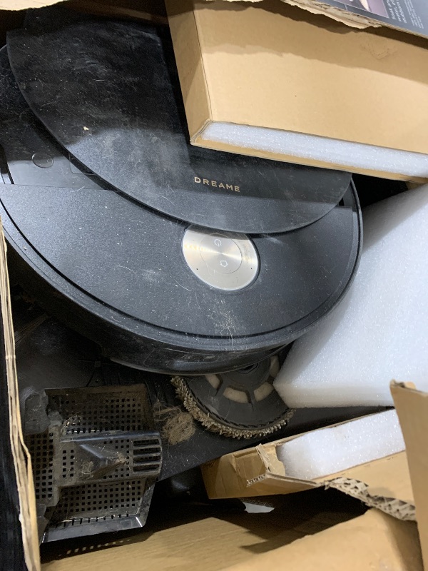 Photo 1 of NONFUNCTIONAL-------------------------DREAME X60 Max Ultra Complete Robot Vacuum and Mop, Upgraded from X50 Series, 3.13in (7.95cm) Ultra-Thin Design, 35,000Pa Suction, Self Emptying&Refilling, Mop Self-Cleaning, 280+ Obstacle Avoidance