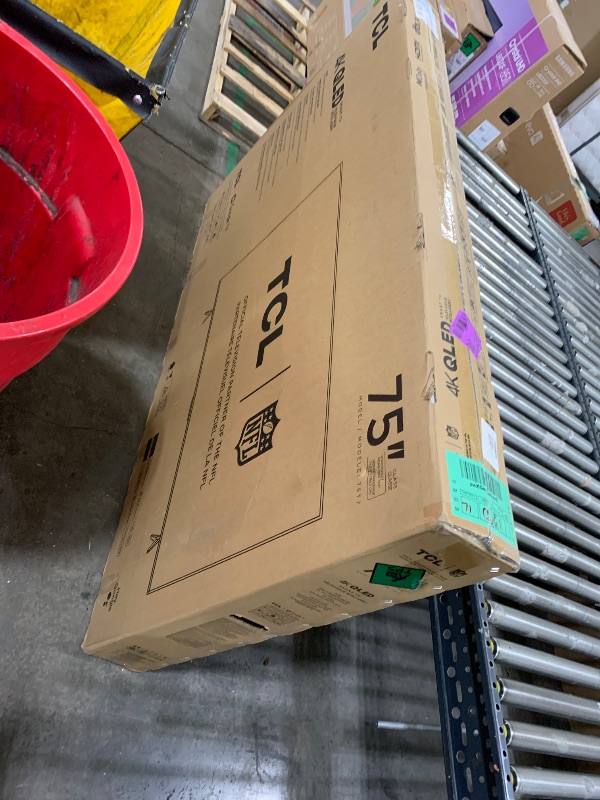 Photo 1 of TCL Amazon Exclusive 75 Inch Class T7 Series | 4K QLED HDR Lag-Free Smart Google TV | 75T7, 2025 Model | 120Hz-144Hz High Brightness, Dolby Atmos, Alexa Voice Remote AI Streaming Gaming Television