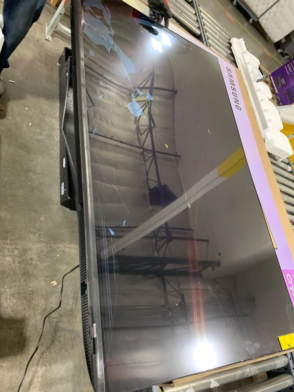 Photo 1 of Samsung 65-Inch Class Crystal UHD U8000F 4K Smart TV (2025 Model) Endless Free Content, Processor, MetalStream Design, Knox Security, Alexa Built-in