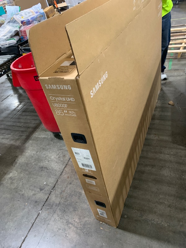 Photo 1 of Samsung 85-Inch Class Crystal UHD U8000F 4K Smart TV (2025 Model) Endless Free Content, Crystal Processor 4K, MetalStream Design, Knox Security, Alexa Built-in