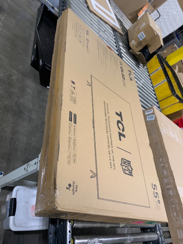 Photo 1 of TCL Amazon Exclusive 55 Inch Class T7 Series | 4K QLED HDR Lag-Free Smart Google TV | 55T7, 2025 Model | 120Hz-144Hz High Brightness, Dolby Atmos, Alexa Voice Remote AI Streaming Gaming Television