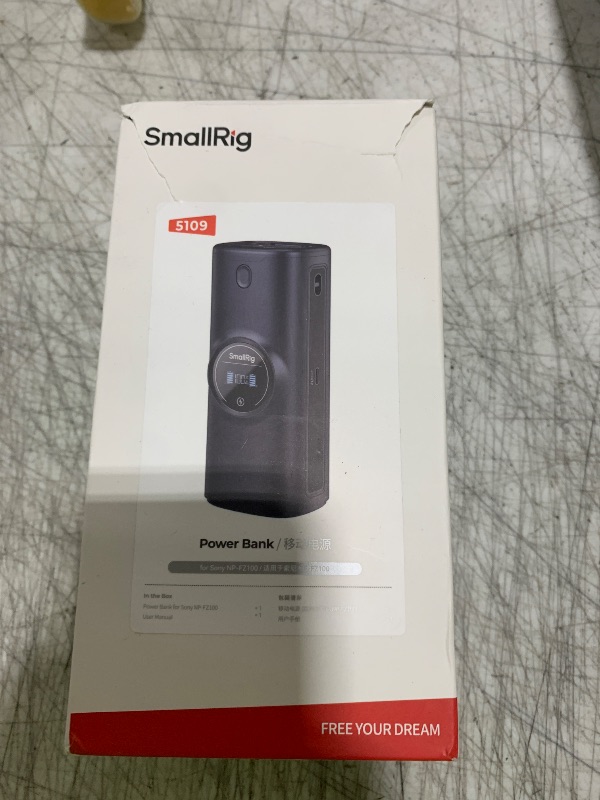 Photo 1 of SMALLRIG NP-FZ100 Power Camera Battery Charger for Sony, Built-in 13600mAh LG Cell, 36W Dual Slot Charger, HD Display, Compatible with Sony A7V A7III A7IV A6700 A6600 FX3 FX30 A7C A7CII ZV-E1 ZV-E10II