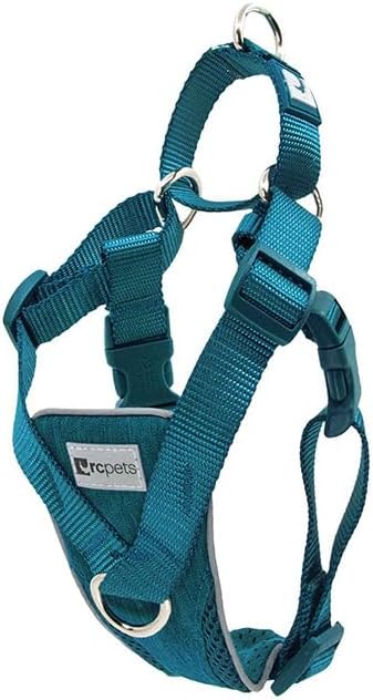 Photo 1 of RC Pets Tempo No Pull Dog Harness, Medium, Heather Teal
