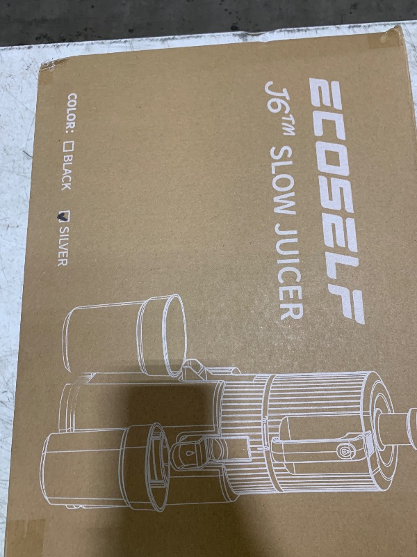 View 2 of ECOSELF 3-in-1 Juicer with 3 Filters (For Juice/Sorbet/Nut Milk), With 6.0" Extra-Large Mouth Feed Chute for Whole Vegetables & Fruits, Juicer Machines With Large Capacity & Easy Clean (With Pusher)