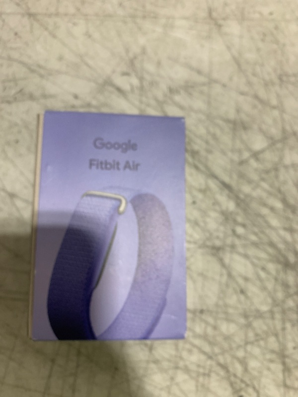 Photo 1 of Google Fitbit Air - Screenless Activity Tracker with Fitness, Heart Rate, and Sleep Tracking - Personalized AI-Powered Coaching - Up to 7 Days’ Battery Life - Works with iOS and Android - Lavender