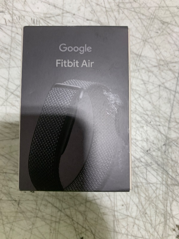 Photo 1 of Google Fitbit Air - Screenless Activity Tracker with Fitness, Heart Rate, and Sleep Tracking - Personalized AI-Powered Coaching - Up to 7 Days’ Battery Life - Works with iOS and Android - Obsidian
