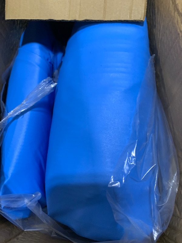 Photo 1 of 8FT x 30IN Inflatable Swimming Pool for Family - Large Round Blow Up Backyard Pool with Repair Patches & Accessories, Heavy-Duty Summer Water Party Favor