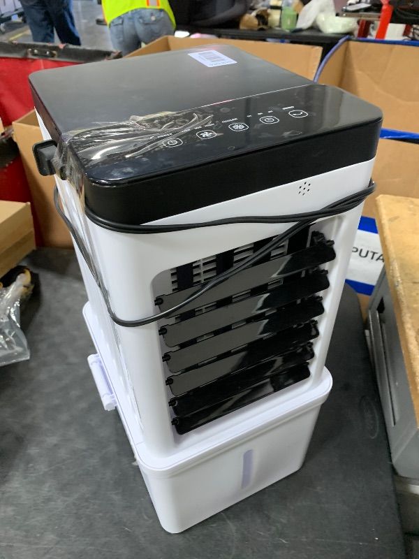 Photo 1 of Portable Air Conditioners, Swamp Cooler Portable AC Unit for Home Use, Windowless Evaporative Air Cooler with 2.6 Ga Removable Water Tank, Fast Cooling Portable AC for Room, Bedroom, Office