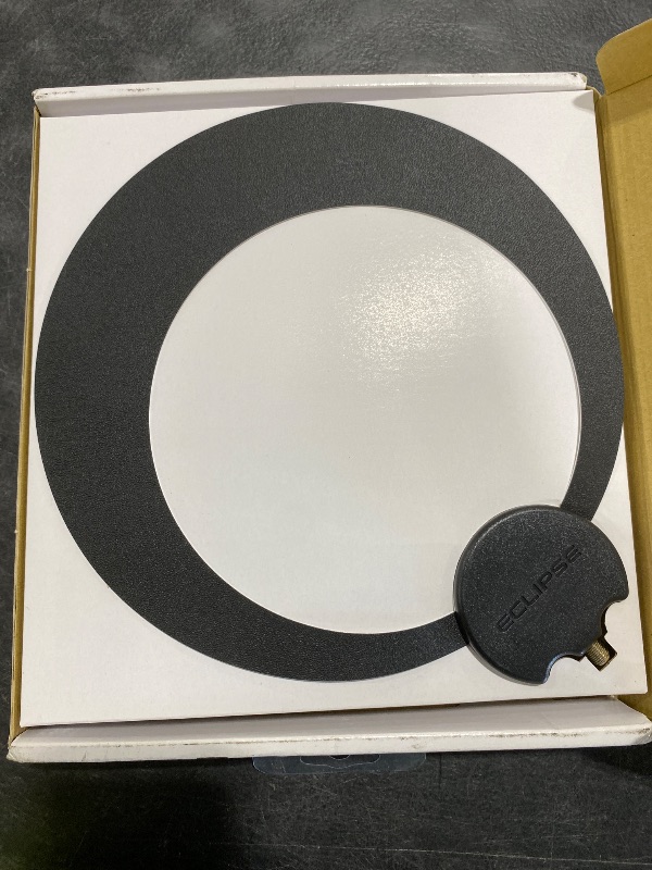 Photo 1 of Antennas Direct ClearStream Eclipse Amplified UHF Indoor TV Antenna, Reversible, 50+ Mile Range – w/ 12 ft. Cable, Amplifier, Grips to Walls & Windows