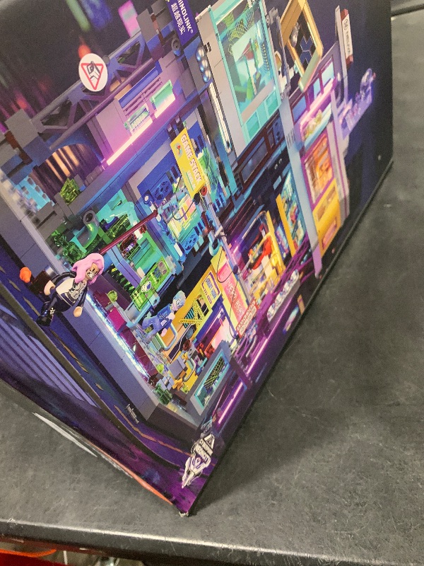 Photo 1 of Lumibricks Cyberpunk Game Stack Lighting-Building-Bricks Set - 2580 Pcs Arcade MOC Architecture Model Kit- Cool Gamer Room Desktop Decor, Creative Gift for Adults and Sci-fi Lovers