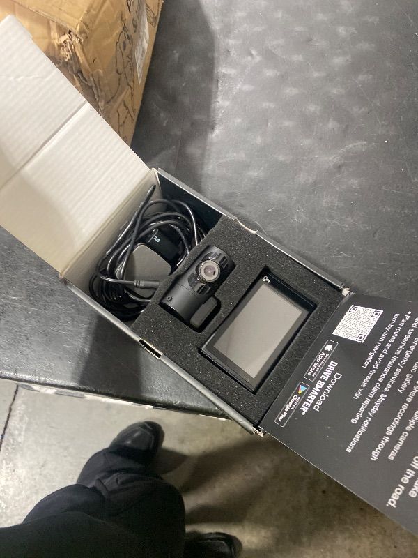 Photo 1 of Cobra Smart Dash Cam + Rear Cam (SC 200D) – QHD+ 1600P Resolution, Built-in Wi-Fi & GPS, Voice Commands, Live Police Alerts, Incident Reports, Emergency Mayday, Drive Smarter App, 16GB SD Card Incl.