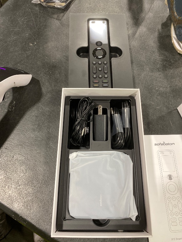 Photo 1 of SofaBaton X1S Universal Remote with Hub and App, All in One Smart Universal Remote Control with Customize Activities for IR/Bluetooth/WiFi Devices, Compatible with Alexa &Google Assistant