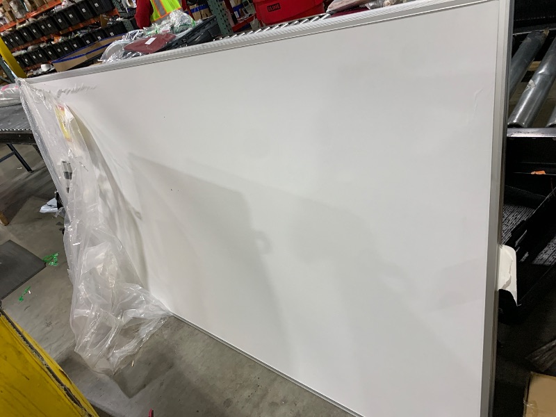 Photo 1 of VIZ-PRO Cork Notice Board Bulletin Board, 96 X 48 Inches, Pack of 2, Silver Aluminium Frame