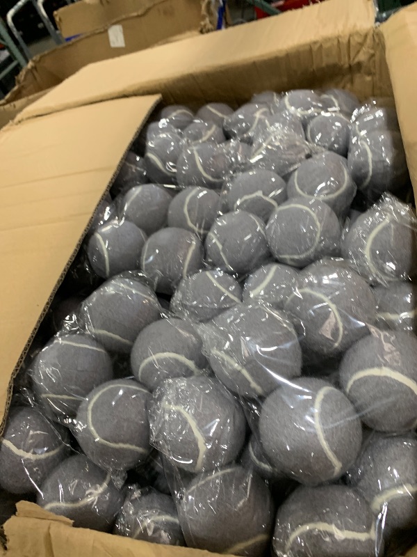 View 2 of Wettarn 400 Pcs Precut Tennis Balls for Chairs Precut Tennis Balls Bulk 2.5 Inch Chairs Leg Floor Protector Heavy Duty Long Lasting Glide Covering Non Slip for Classroom Furniture Leg Floor Protection