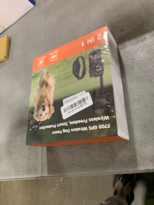 Photo 1 of LOTYP GPS Wireless Dog Fence with Remote, IPX7 Waterproof Electric Collar Fence, Perimeter Containment System, 25–999 Yards Radius, Beep, Vibration & Shock Correction, for Dogs 16+ lbs