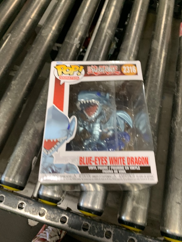 Photo 1 of Funko Pop! Premium: Yu-Gi-Oh - Blue-Eyes White Dragon (Card) - Collectable Vinyl Figure - Gift Idea - Official Merchandise - Toys for Kids & Adults