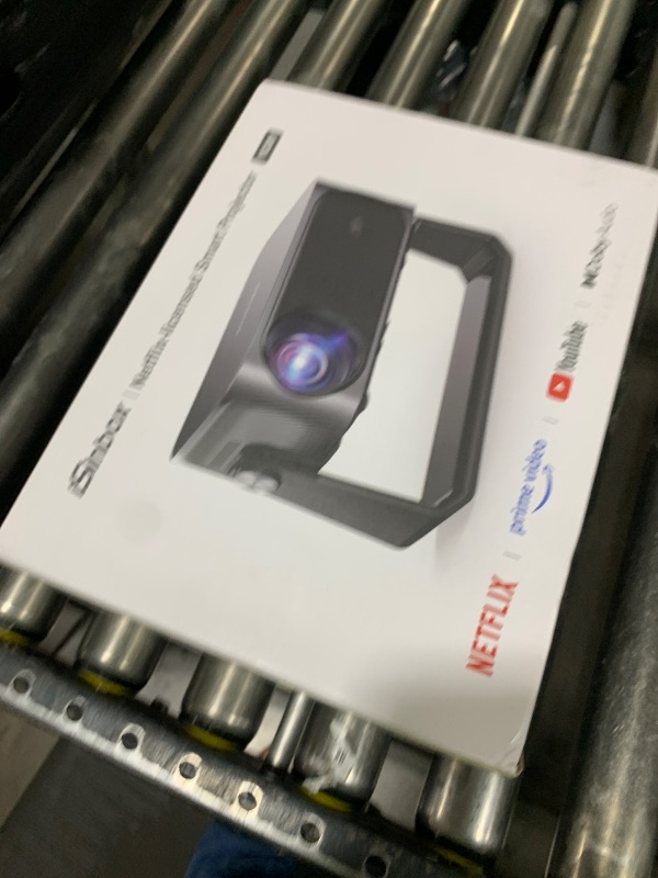 Photo 1 of [2000 ANSI/Auto Focus & Keystone/Built-in APP] 4K Outdoor Projector with Wifi and Bluetooth, Smart Portable Projector with Built in Apps YouTube/PrimeVideo & Dolby, Home Theater Projector with HDR10+
