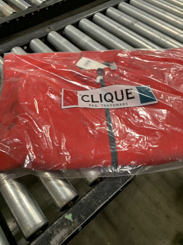 Photo 1 of Clique Tempo Eco Stretch Full Zip Womens Softshell Jacket, Red/Black, XL