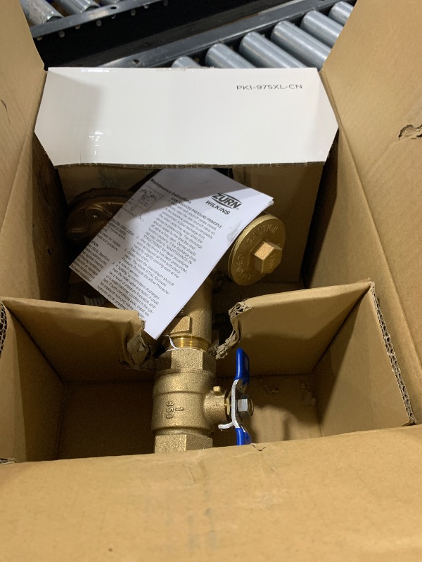 Photo 1 of Zurn Wilkins 1-975XL 1" 975XL Reduced Pressure Principle Backflow Preventer