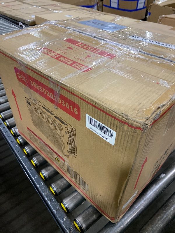 Photo 1 of Whirlpool 12,000 BTU 230V Window Air Conditioner with Supplemental Heat, Window Mounted AC Unit with Heater for Apartment, Living Room, Bedroom, Rooms up to 550 Square Feet