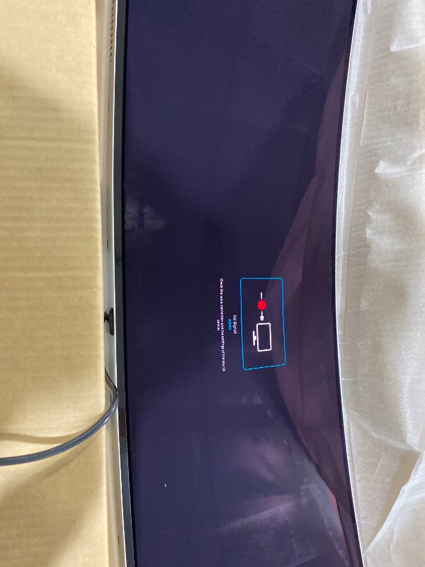 Photo 1 of Samsung 49" Odyssey G93SC Series Curved Gaming Monitor, QD-OLED, 240Hz, 0.03ms, DQHD, G-Sync Compatible, FreeSync Premium Pro, Adjustable Stand