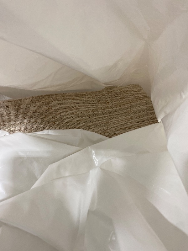 Photo 1 of WHITE POLY ROLL RUG 37 BY 15 BY 12 - STOCK PHOTO FOR REFERENCE ONLY