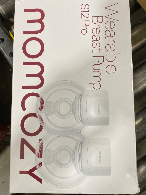 Photo 1 of Momcozy Hands-Free Breast Pump S12 Pro, 2 Pack, Snow Color