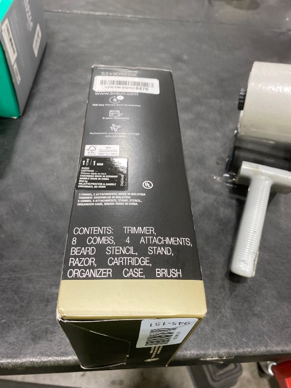 View 2 of Braun All-in-One Series 9 PRO Men's Electric Beard Trimmer, Hair Clipper, Shaver & Razor for Face, Hair & Body, AIO 9570 with Gillette Labs Razor, Cordless