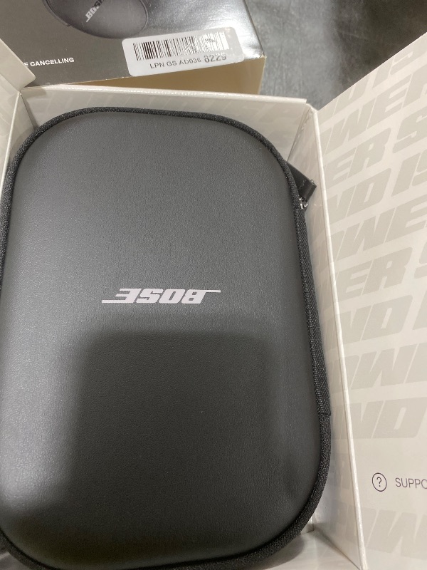 View 5 of Bose QuietComfort Headphones - Wireless Bluetooth Headphones, Active Over Ear Noise Cancelling and Mic, USB-C Charging, Deep Bass, Up to 24 Hours of Playtime, Black