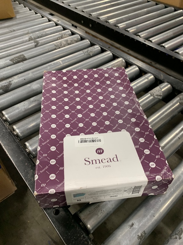 Photo 1 of Smead File Folders, End Tab Pressboard Classification, Legal Size, 2 Dividers, 2" Expansion, SafeSHIELD Fasteners, 100% Recycled, Green, 10 per Box, Shelf Filing for Office Records