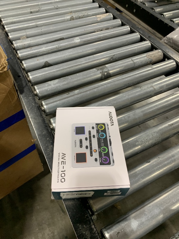 Photo 1 of AVE-100 Vocal Effects Processor with Auto Pitch Correction/Harmony/Echo/Reverb, Smart Anti-Feedback & VocalErase OTG Recording Vocal Processor for Live Singing Streaming Home Studio