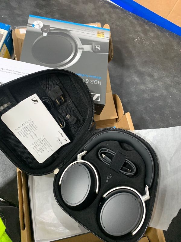 Photo 1 of Sennheiser HDB wireless audiophile headphones
