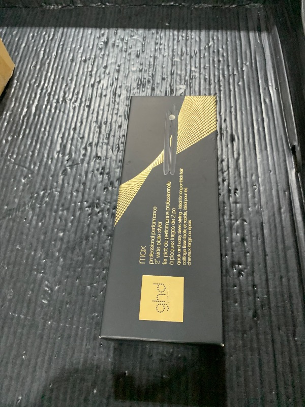 Photo 1 of ghd Max Styler - 2” Professional Flat Iron Hair Straightener with Dual-Zone Technology, Wide Ceramic Plates for Long, Thick, or Curly Hair - 365ºF Safe Heat and Auto Sleep Mode - Black
