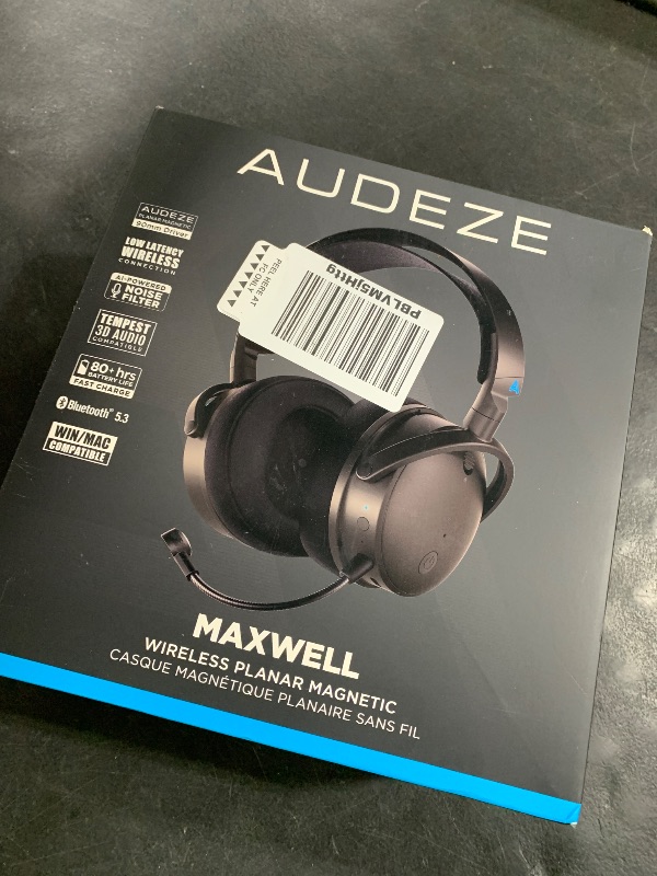 Photo 1 of Audeze Maxwell Wireless Gaming Headset for PlayStation, Mac, PC, and Switch