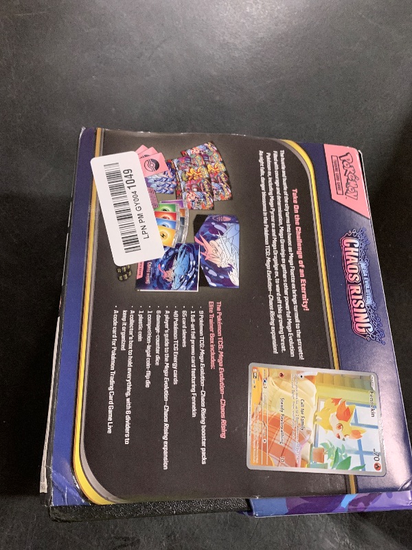 Photo 1 of Pokémon TCG: Mega Evolution—Chaos Rising Elite Trainer Box