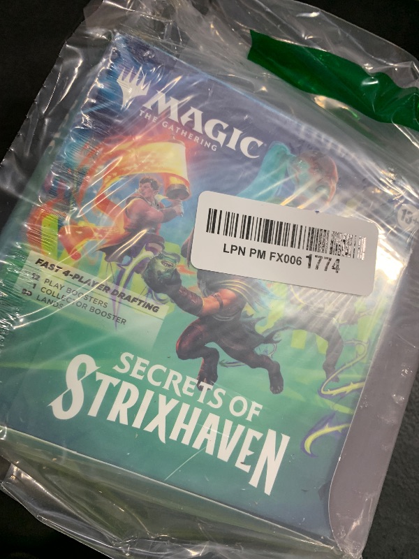 Photo 1 of Magic: The Gathering Secrets of Strixhaven - Draft Night (1 Collector Booster, 12 Play Boosters, 90 Lands, 10 Token Cards)
