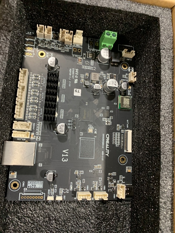 Photo 1 of Creality Official 2025 K1 Max Mainboard Kit, Original 32-bit K1 Max Silent Motherboard with Driver, CR4SU200382C13 Replacement High-Performance Control Board for Creality K1 Max 2025 3D Printer