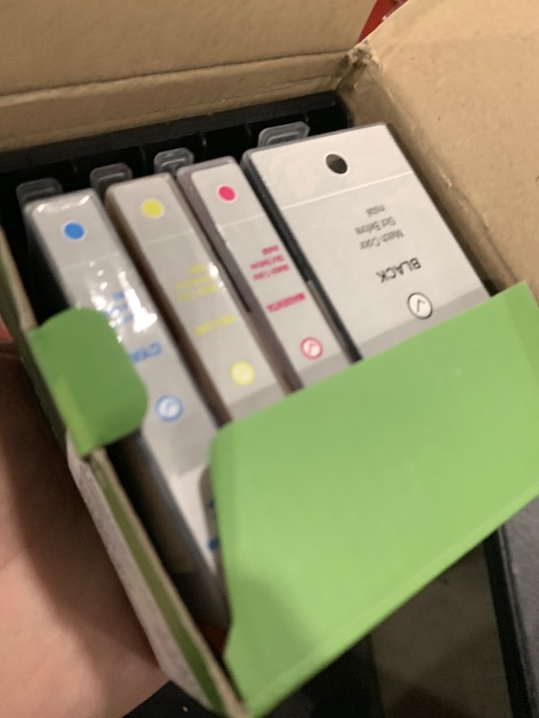 Photo 1 of 923XL (923e) Ink Cartridges Fit for HP OfficeJet Pro 8130e 8135e 8125e Printers Replacement for 923 e XL for HP923 8122e 8125e 8139e 8130 8132e 8134e 8138e 8124 8124e Black Cyan Magenta Yellow 4 Pack
