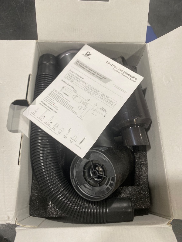 Photo 1 of DUSTIX Car Vacuum Cordless Handheld Vacuum Cleaner Mini Portable Car Vacuum Brushless Motor Rechargeable Type C Blower Inflator Deflator Car Cleaning Kit (DX-1 Pro)