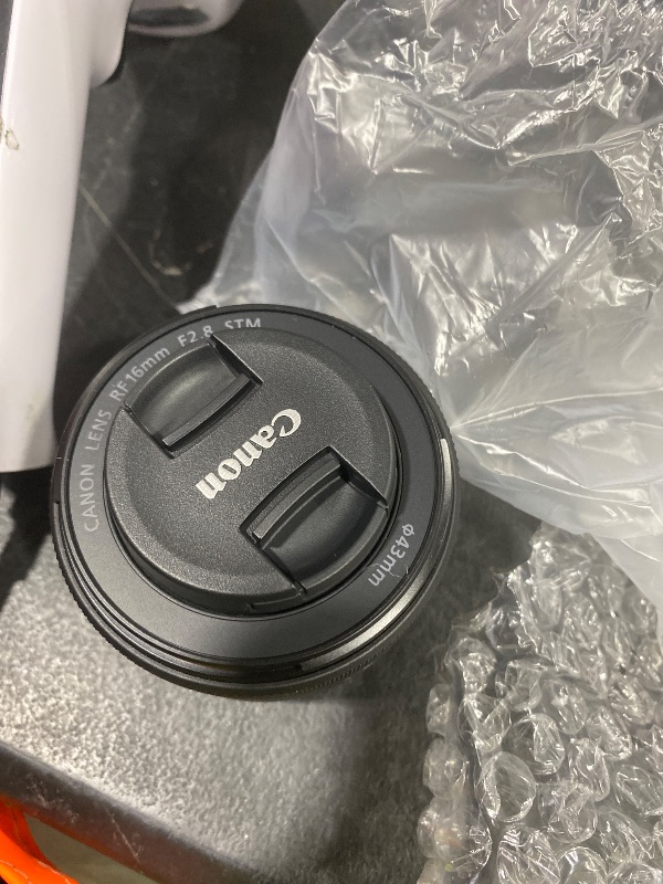 Photo 1 of Canon RF 16mm f2.8 STM Lens (Black)